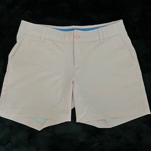 Under Armour Golf Shorts-Pink-Size 6